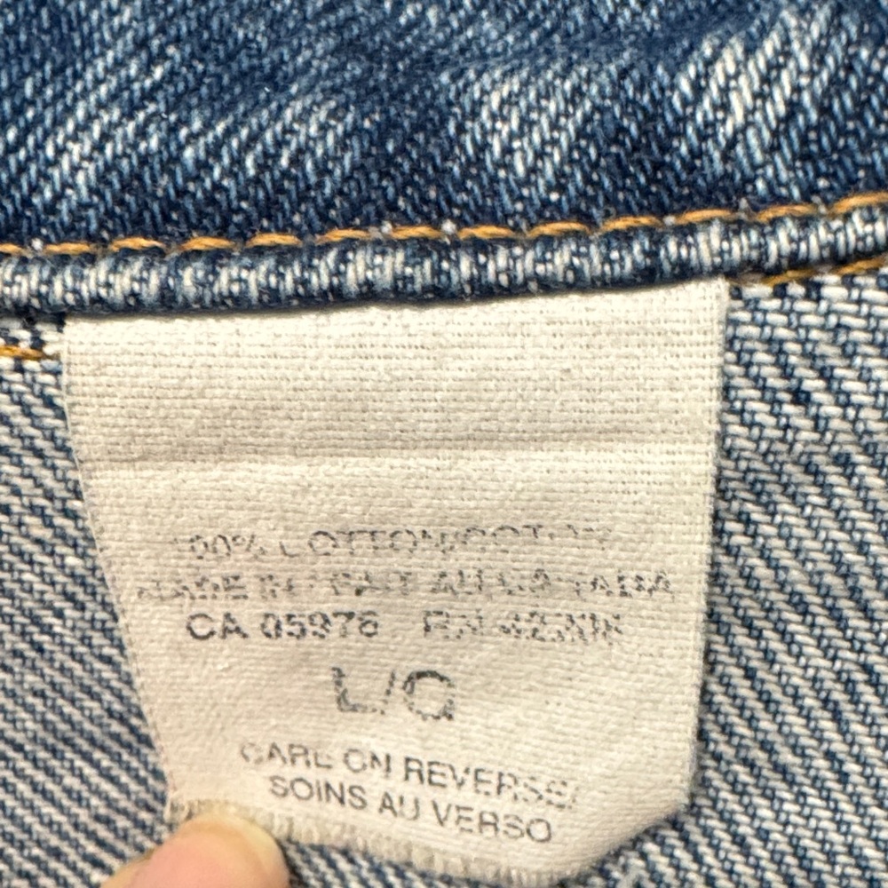 Embroidered Denim Jacket - Picture 5 of 6
